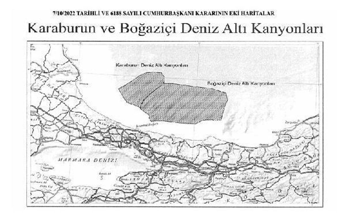 DENİZ HARİTALARINDA TÜRKÇE İSİMLERİ OLMAYAN DENİZ ALTI OLUŞUMLARININ ADLARI BELİRLENDİ