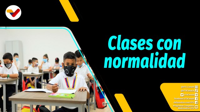 Al Aire | Actividades escolares se mantienen con toda normalidad en el territorio nacional