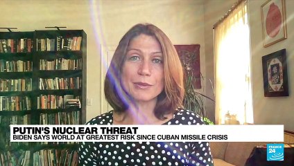 Putin's nuclear threat: "The risk of nuclear use is still very high"