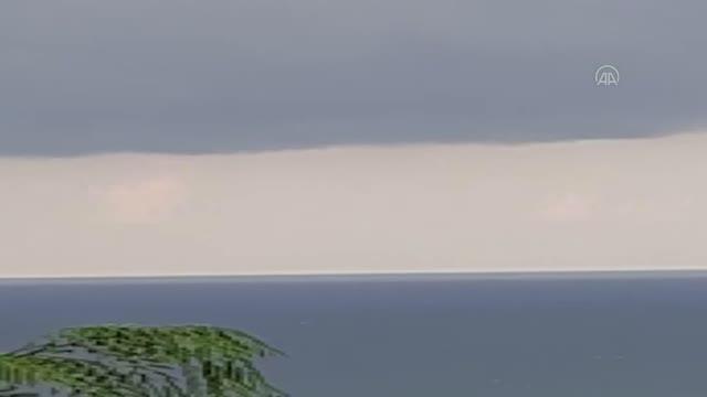 Kastamonu gündem haberleri | KASTAMONU - Abana ve Cide ilçelerinde denizde oluşan hortum görüntülendi