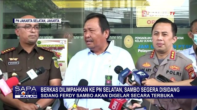 Berkas Sambo Lengkap, Wakil Ketua PN Jaksel Ditunjuk Jadi Ketua Tim Majelis Hukum Perkara Sambo dkk
