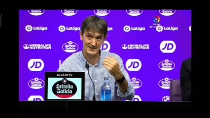 Pacheta, entrenador del Real Valladolid, halaga al Real Betis