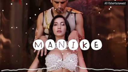 Nora fatehi, Sidharth Malhotra new romantic song | Manike _ Thank God