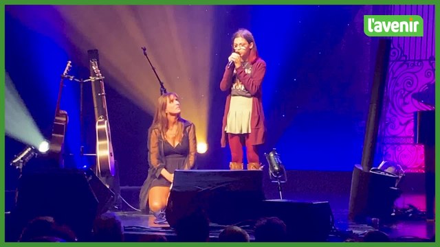 Linda Lemay invite une jeune Hutoise sur la scène du Centre culturel d'Arlon