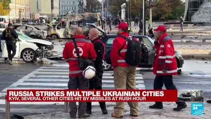 'Horrible and cruel': Kyiv residents shocked, angry after deadly Russian strikes