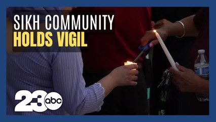 Bakersfield Sikh community holds vigil for Merced family of four