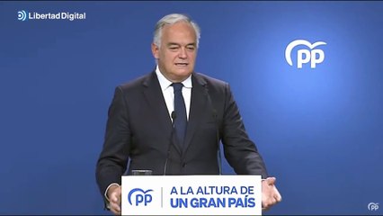 González Pons habla de la "ultima oportunidad de pareja" con el PSOE en la renovación del CGPJ