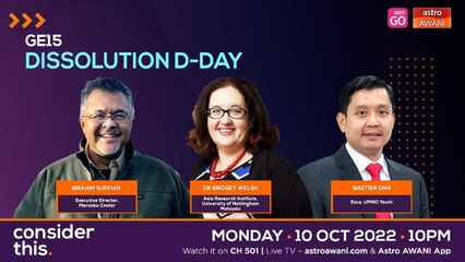 Consider This: GE15 (Part 3) - #UndiBanjir to Benefit UMNO?