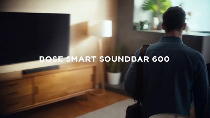 Présentation de la Bose Smart Soundbar 600