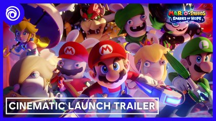 Descargar video: Mario + Rabbids Sparks of Hope - Tráiler cinemático de lanzamiento