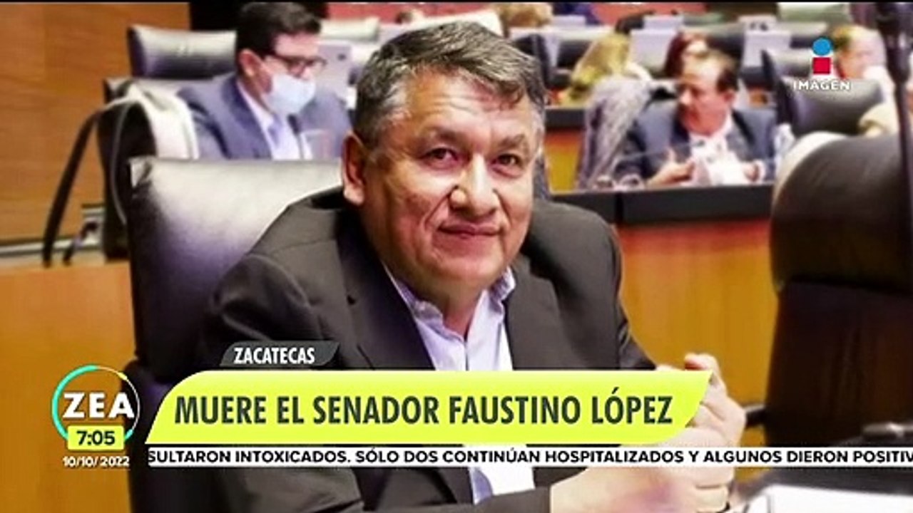 Muere el senador Faustino López tras accidente automovilístico