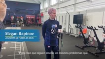 Megan Rapinoe apoya a las jugadoras españolas
