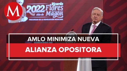 AMLO bautiza a bloque opositor como Unidos Fuerzas Conservadoras