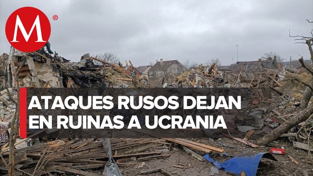 Rusia lanza bombardeos masivos contra ciudades de Ucrania, incluida Kiev