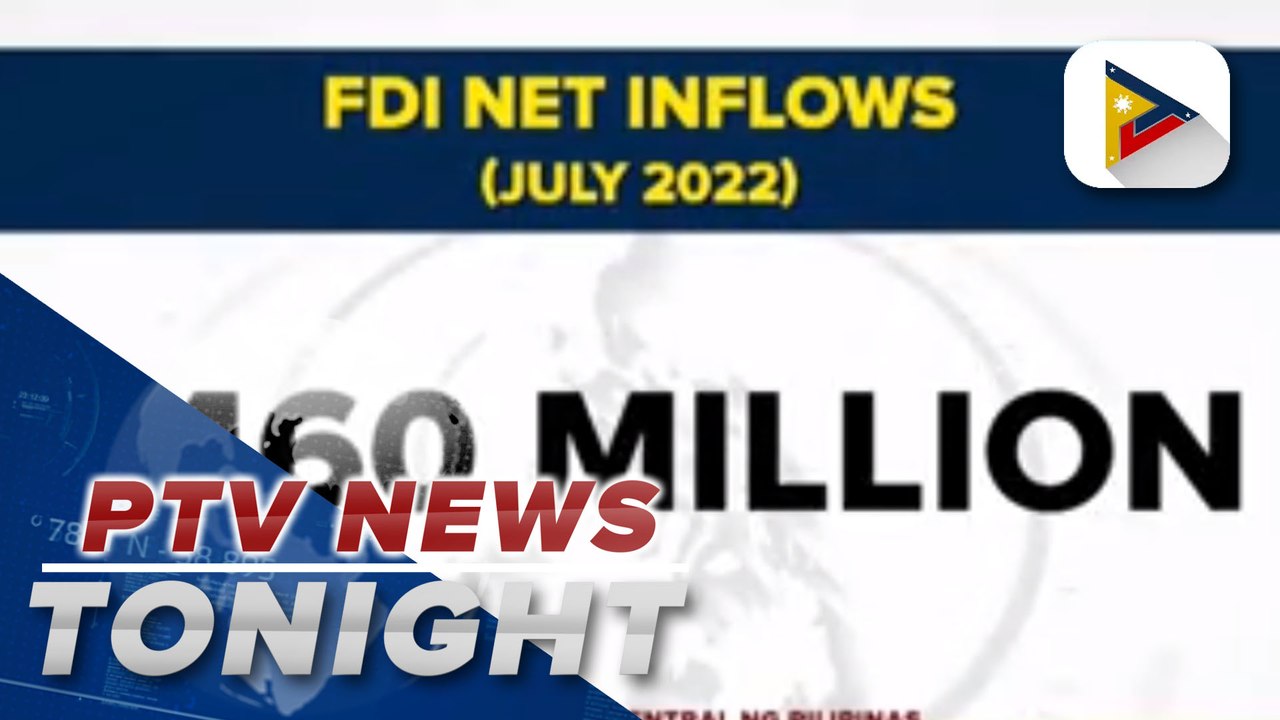 BSP: FDI net inflows dipped to $460-M in July