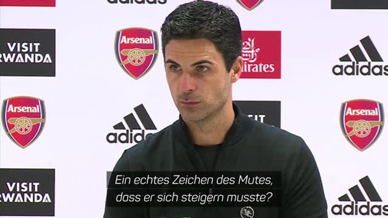 Arteta: 'Saka genießt Verantwortung unter Druck'