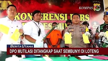 Dramatis! Polisi Berhasil Tangkap DPO Mutilasi Mimika Saat Sembunyi di Loteng Rumahnya