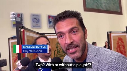Buffon confident of Euro 2024 qualification for Italy