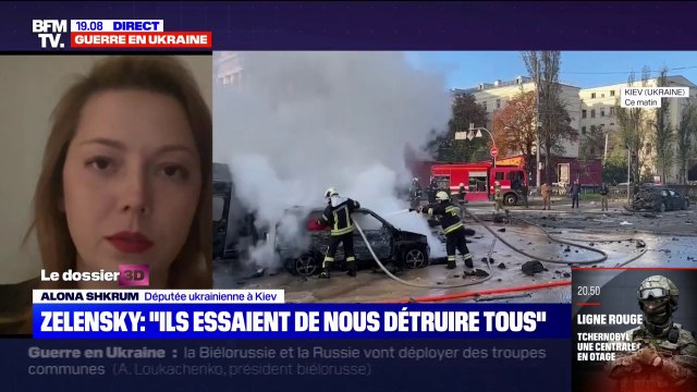 La députée ukrainienne Alona Shkrum craint une guerre nucléaire