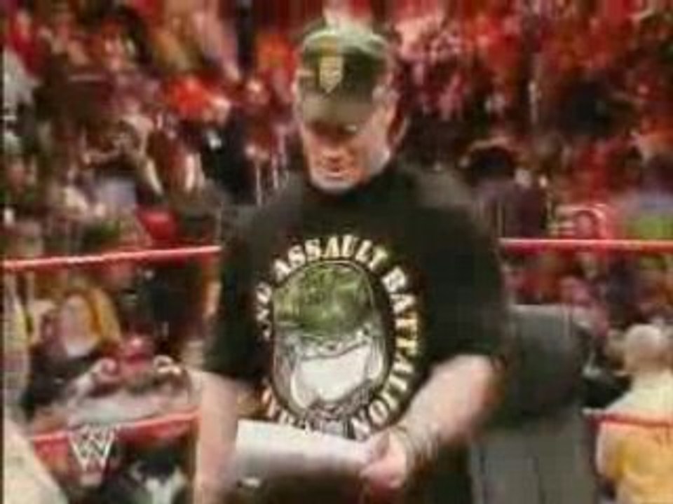 John Cena vs Umaga story before the Royal Rumble 2007