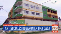 Antisociales robaron en una casa, luego de cortar los suministros de electricidad