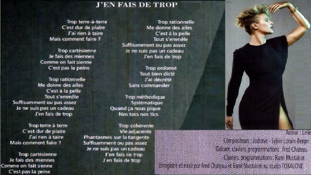 LORIE — J'EN FAIS DE TROP | (LORIE : “REGARDE-MOI” – L'HISTOIRE D'UN NOUVEL ALBUM) – (2011) | LYRICS | CD ALBUM DE LORIE | Media, Special Edition, Collector's Edition