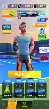 Tennis Clash Online Gameplay (Android) #gameplay #android #battle #sportsgame #tennisclash
