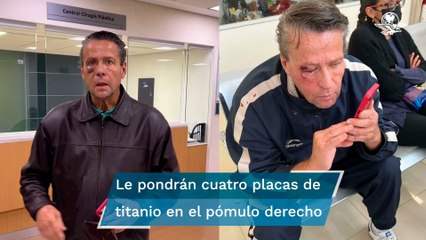 Alfredo Adame fue operado de emergencia