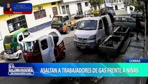 Comas: trabajadores de empresa de gas son asaltados por sujetos a bordo de mototaxi