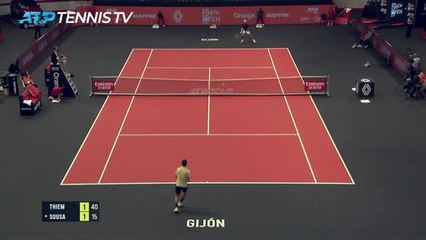 Gijon - Thiem sans pitié face à Sousa