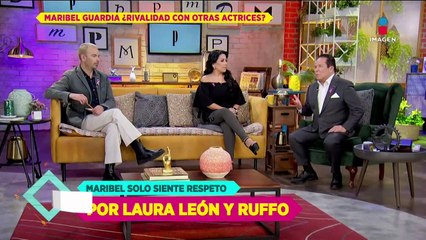 Maribel Guardia confiesa si tiene rivalidad con Victoria Ruffo