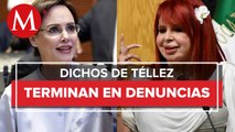 Lilly Téllez se lanza contra Layda Sansores por presentar 15 denuncias en su contra