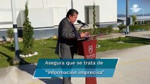 Gobernador de Zacatecas asegura que “no existe ningún convenio o acuerdo” firmado con EU