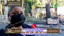 Dos piperos queman dos casas en el centro de la ciudad