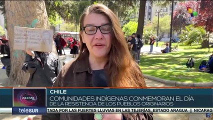 Tải video: Chile: Comunidades indígenas son reprimidas por conmemorar el día de la resistencia de los pueblos