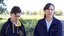 Students returned to school today but flooding across parts of New South Wales is making it difficult, if not impossible, for some to get there.