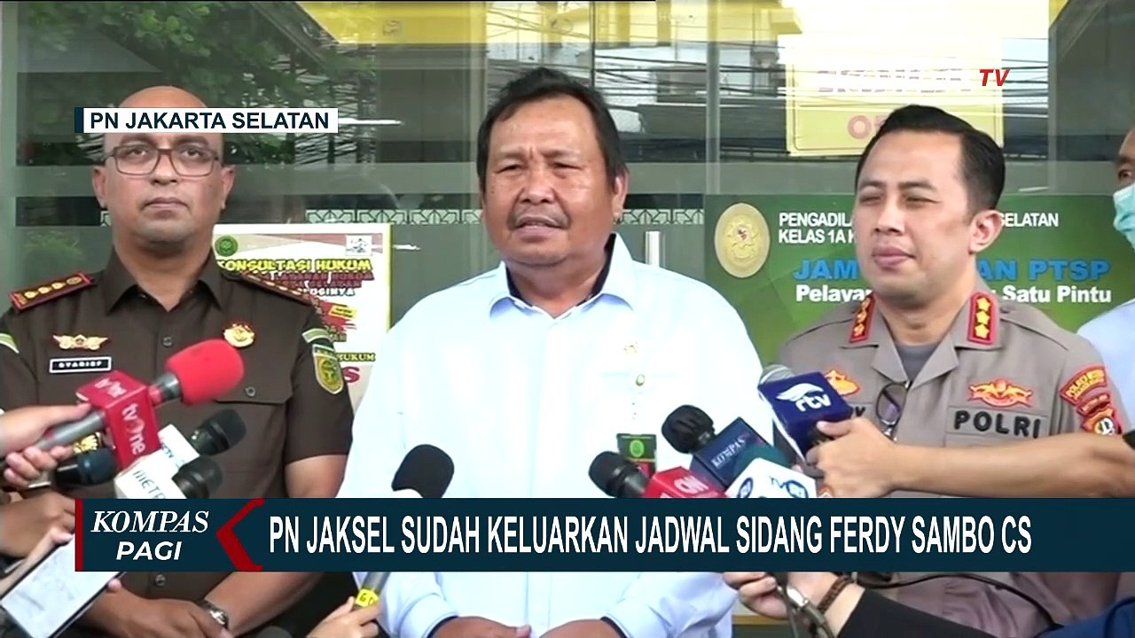 Jadwal Sidang Ferdy Sambo dan Tersangka Lain Sudah Keluar!