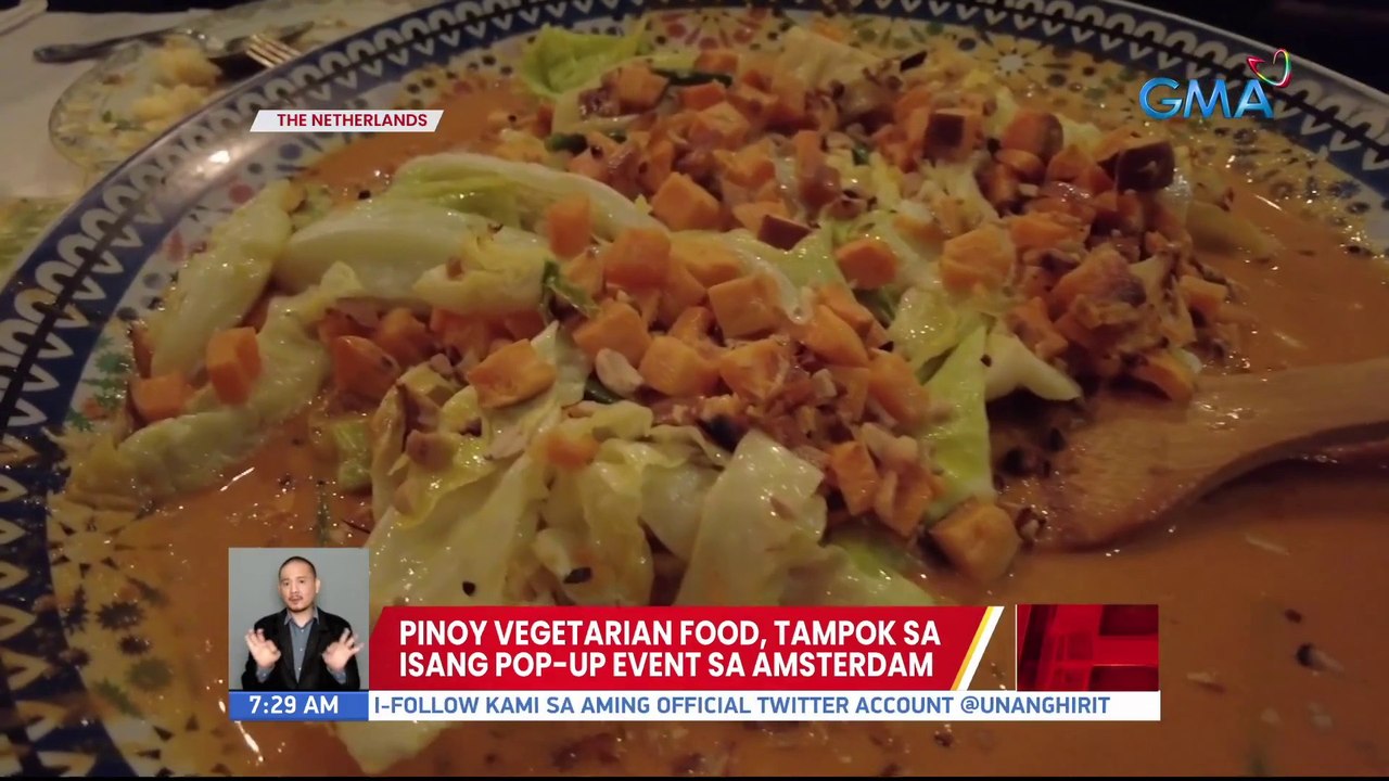 Pinoy vegetarian food, tampok sa isang pop-up event sa Amsterdam | UB ...