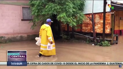Gobierno de Honduras decretó extender estado de emergencia por paso de tormenta tropical Julia