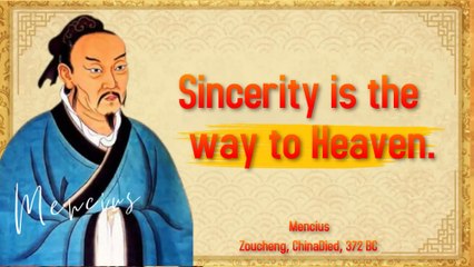 Mencius Quotes You Need To Know Before Old Age