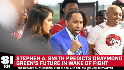 Stephen A. Smith Predicts Draymond Green’s Future In Wake of Fight