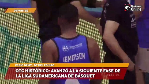OTC histórico avanzó a la siguiente fase de la liga sudamericana de básquet