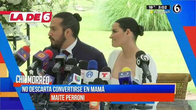 Maite Perroni busca ser mamá junto a Andrés Tovar
