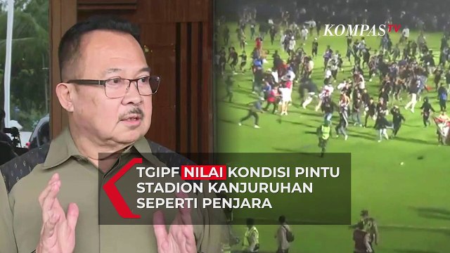TGIPF Sebut Pintu Keluar Stadion Kanjuruhan Sangat Sempit, Seperti Penjara
