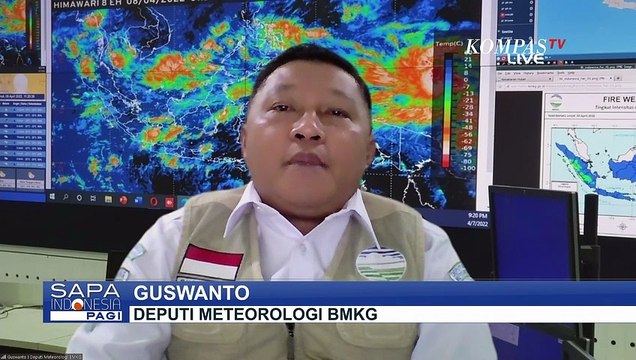 BMKG Umumkan Waspada Cuaca Ekstrem di Tanah Air