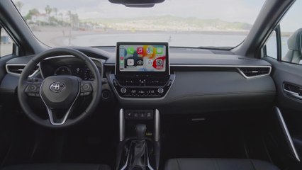Der neue Toyota Corolla Cross - Innenraum. Praktikabilität im Fokus