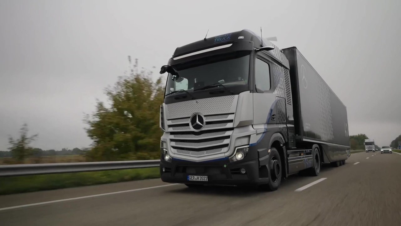 Kennzahlen des Mercedes-Benz GenH2 Truck an konventionellen Fernverkehrs-Lkw orientiert