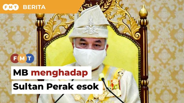 Saarani menghadap Sultan Perak esok, mohon perkenan bubar DUN