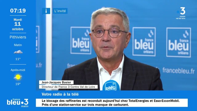 Jean-Jacques Basier, directeur régional de France 3 Centre-Val de Loire