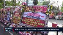 Balai Kota Semarang Dipenuhi Karangan Bunga, Hendi Jadi Kepala LKPP